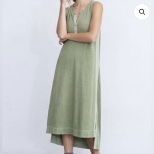 Saturday/Sunday By Anthropologie Henley Midi Dress